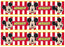 Mickey Mouse - Cake Strips A4 Edible Image