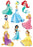 Disney Princess - Character Sheet A4 Edible Image