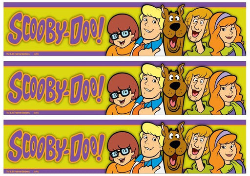 Scooby Doo Cake Strips A4 Edible Image