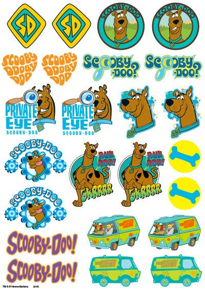 Scooby Doo Icons Sheet A4 Edible Image