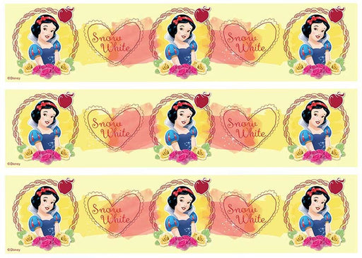 Disney Princess - Snow White Cake Strips Sheet - 3 Strips Per Sheet A4 Edible Image