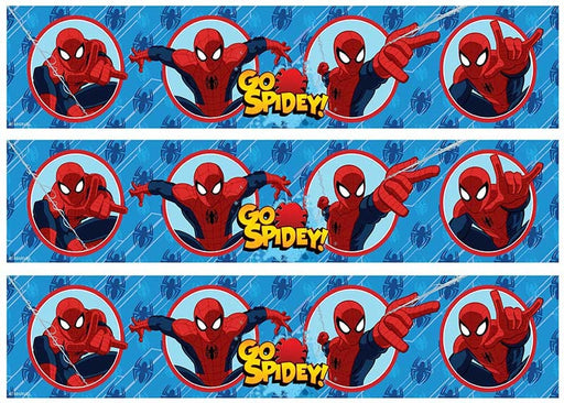 Spiderman Cake Strips A4 Edible Image