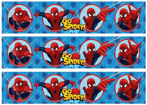 Spiderman Cake Strips A4 Edible Image