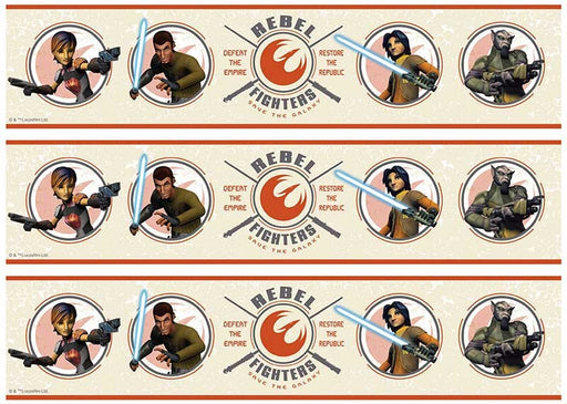 Star Wars - Rebels Cake Strips A4 Edible Image