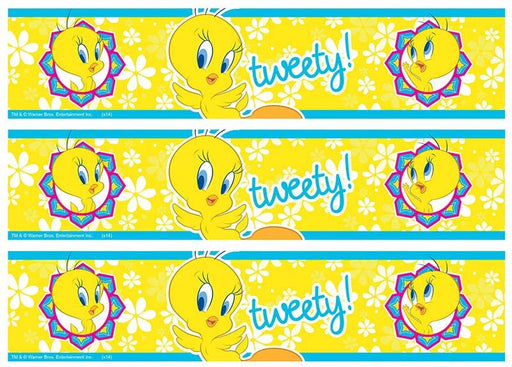 Tweety - Cake Strips A4 Edible Image