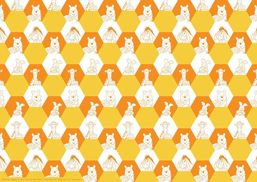 Winnie The Pooh - Pattern Sheet A4 Edible Image