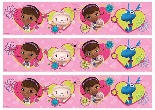 Doc Mcstuffins - Cake Strip A4 Edible Image