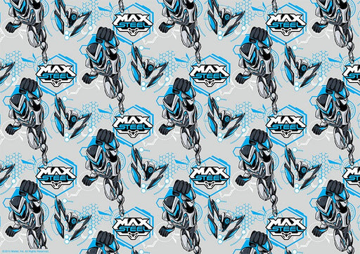 Max Steel Pattern Sheet A4 Edible Image