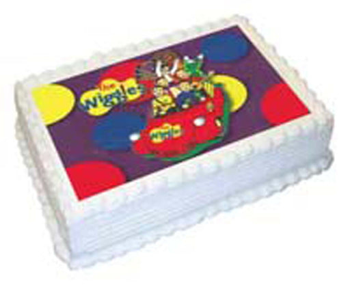 The Wiggles - A4 Edible Icing Image - 29.7cm X 21cm (Approx.)