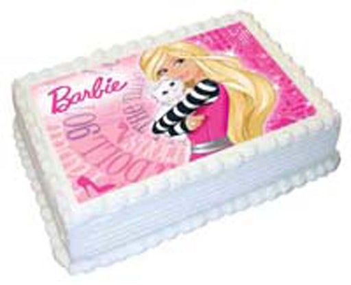 Barbie - A4 Edible Icing Image - 29.7cm X 21cm (Approx.)