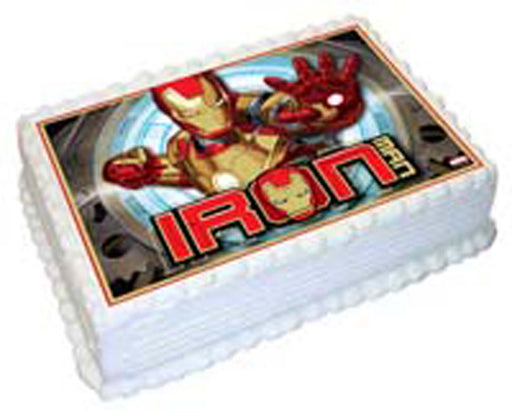Iron Man - A4 Edible Icing Image - 29.7cm X 21cm (Approx.)