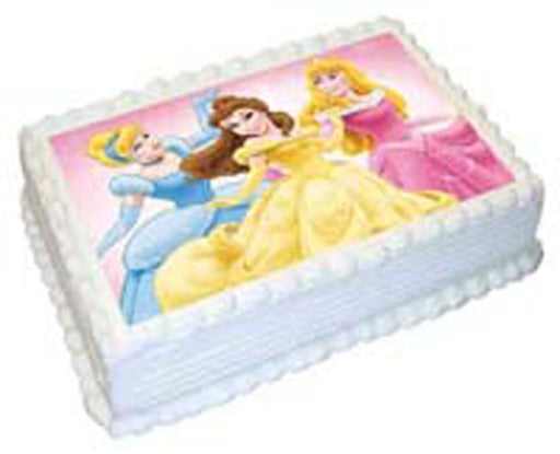Disney Princess - A4 Edible Icing Image - 29.7cm X 21cm (Approx.)