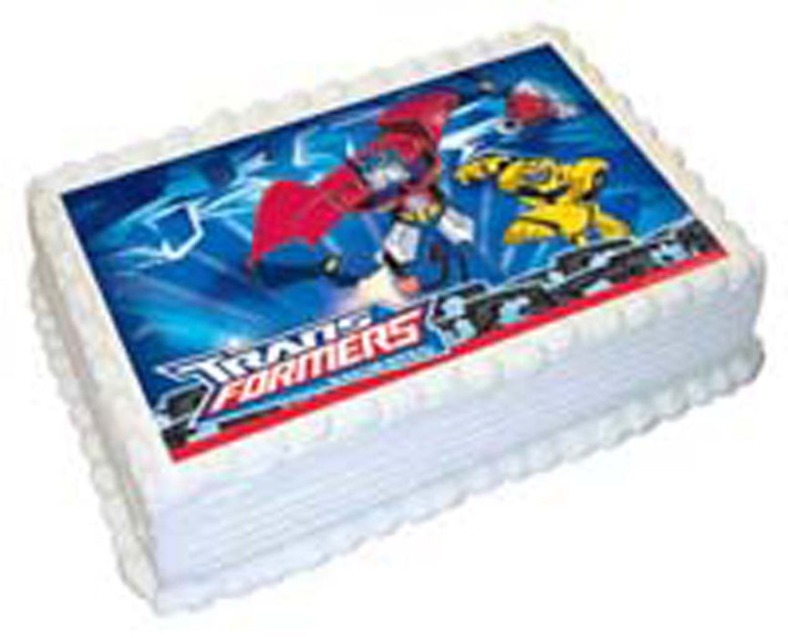 Transformers - A4 Edible Icing Image - 29.7cm X 21cm (Approx.)
