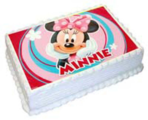 Minnie Mouse - A4 Edible Icing Image - 29.7cm X 21cm (Approx.)