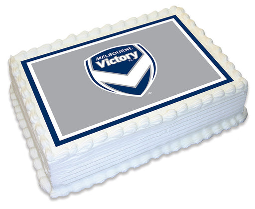 A-League Melbourne Victory Fc - A4 Edible Icing Image - 29.7cm X 21cm (Approx.)