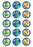 Monsters Uni 2 Inch/5cm Cupcake Image Sheet - 15 Per Sheet