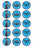 Max Steel - 2 Inch/5cm Cupcake Image Sheet - 15 Per Sheet