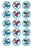 Skylanders - 2 Inch/5cm Cupcake Image Sheet - 15 Per Sheet