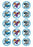 Skylanders - 2 Inch/5cm Cupcake Image Sheet - 15 Per Sheet