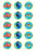 Finding Nemo 2 Inch/5cm Cupcake Image Sheet - 15 Per Sheet