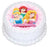 Disney Princess Round Edible Icing Image - 6.3 Inch / 16cm