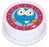 Giggle And Hoot Round Edible Icing Image - 6.3 Inch / 16cm
