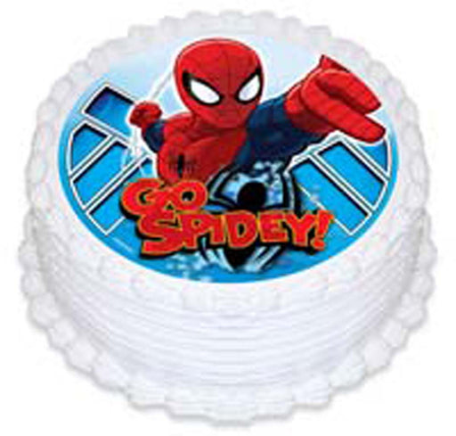 Spiderman Classic Round Edible Image - 6.3 Inch / 16cm