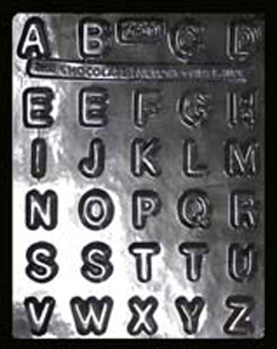 Alphabet/Letters Choc Mould