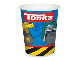 Tonka Truck Cups 8 Pack
