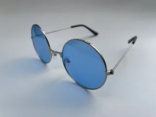 Blue Hippie Glasses