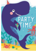 Party Time Under The Sea Birthday Card