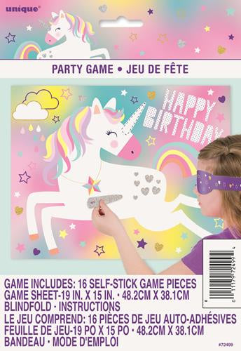 Unicorn Blindfold Game