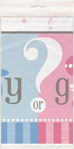 Baby Reveal Plastic Tablecover