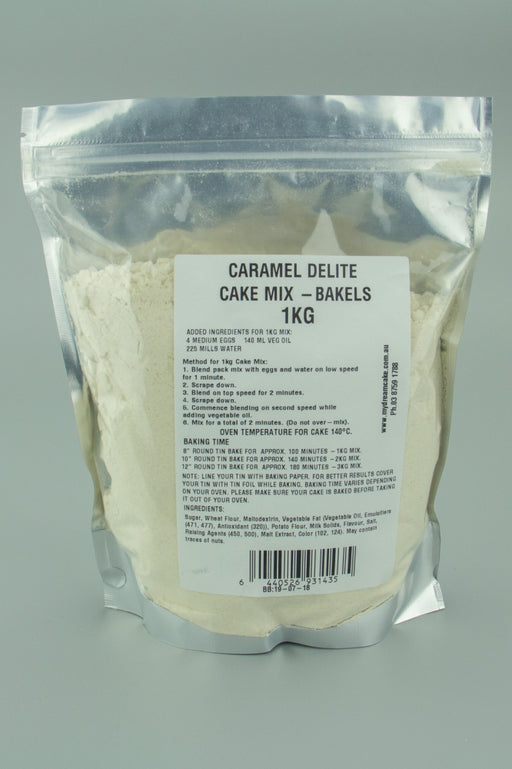 Caramel Delite Mud Cake Mix 1kg