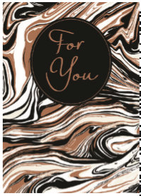 Small Gift Card Marble For You