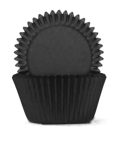 408 Baking Cups - Black - 100 Piece Pack