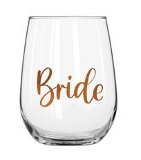 Bride Stemless Wine Glass 600ml