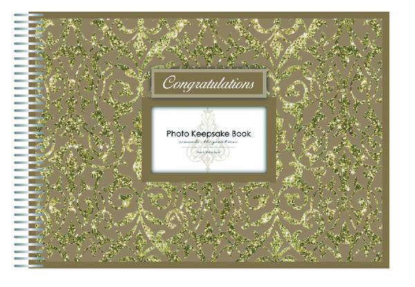 Keepsake Book Congratulations Gold