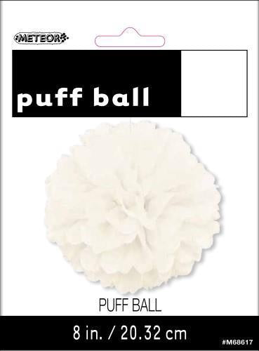 PUFF BALL WHITE