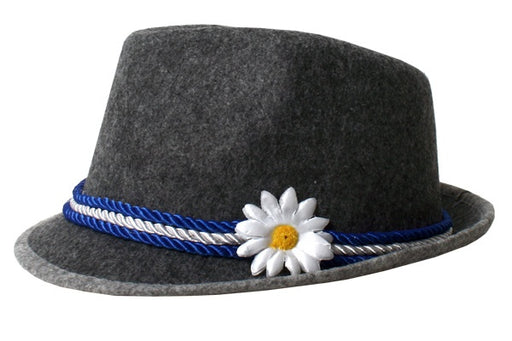 Grey Oktoberfest Fedora