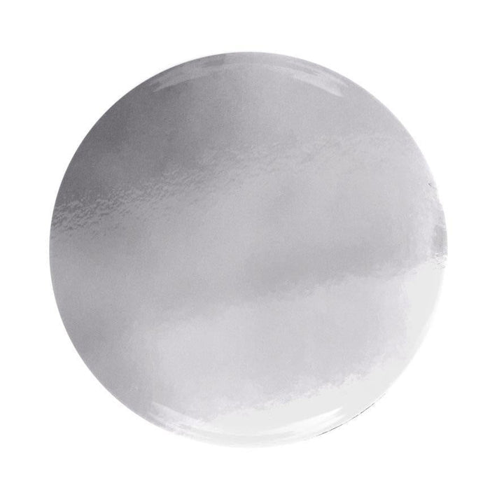 Cake Board Silver 12 Inch Round Cardboard 2mm Thick
