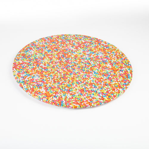 Mondo Cake Board Round Sprinkles
