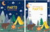 Camping Party Invitations