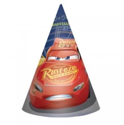 Cars Paper Cone Hats