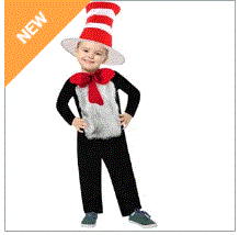 Kids Striped Cat Costume