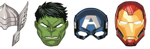 Avengers Mask 8 Pack