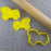 Cement Truck Cutter & Embosser Set