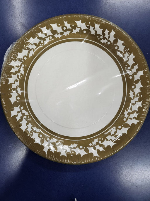 Christmas Plate Desert 9' 8pk L'Amore