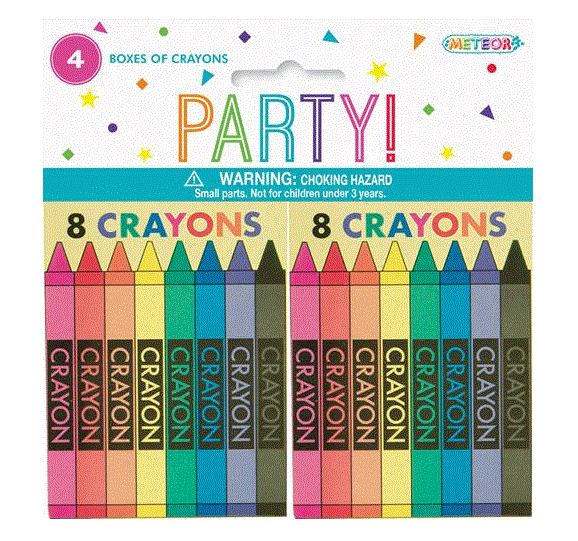 4 Crayon Boxes (8CT)