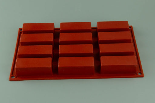12 Cavity - Small Loaf Silicone Mould- Silicone Bakeware